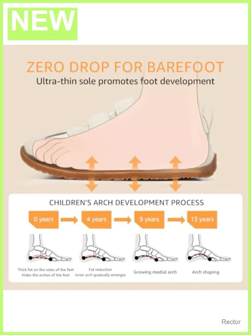 Toddler Wide Toe Box Barefoot Sneakers Canvas Hook & Loop Athletic